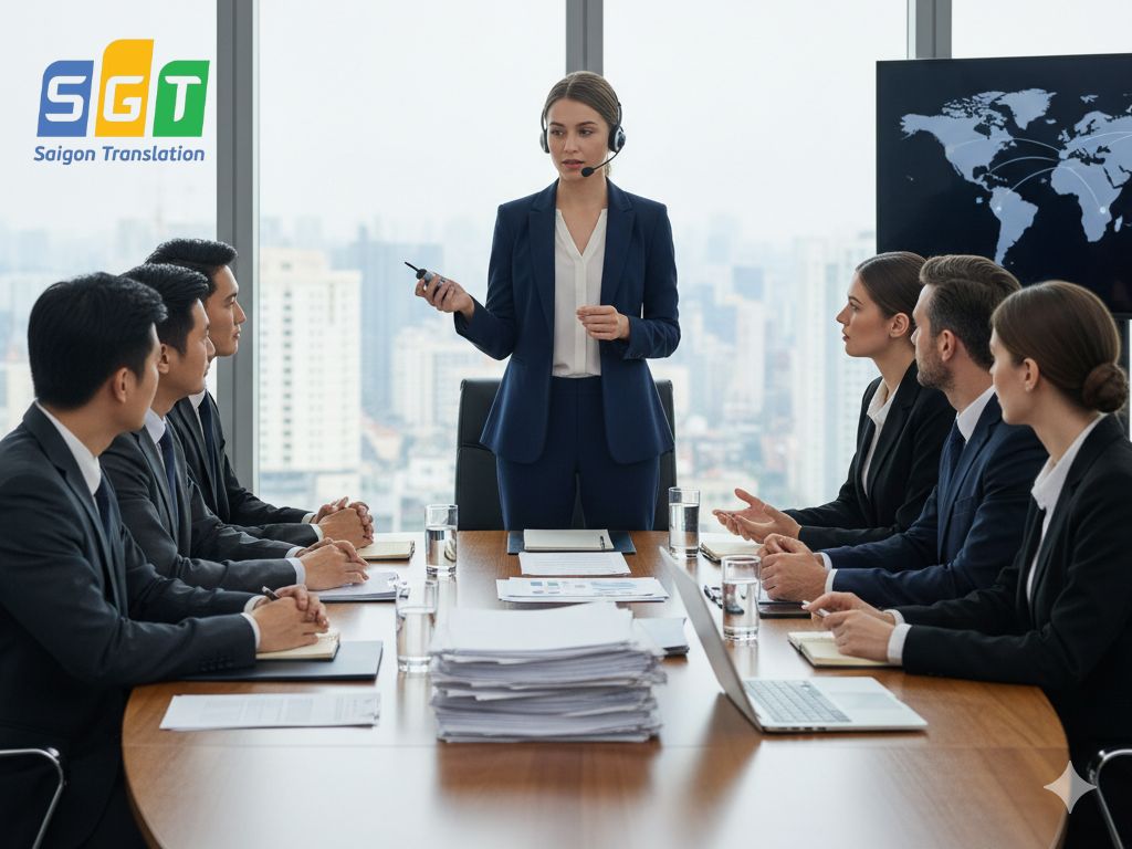 Dịch vụ phiên dịch luật là dịch vụ không thể thiếu trong các buổi kí kết hợp đồng thương mại quốc tế