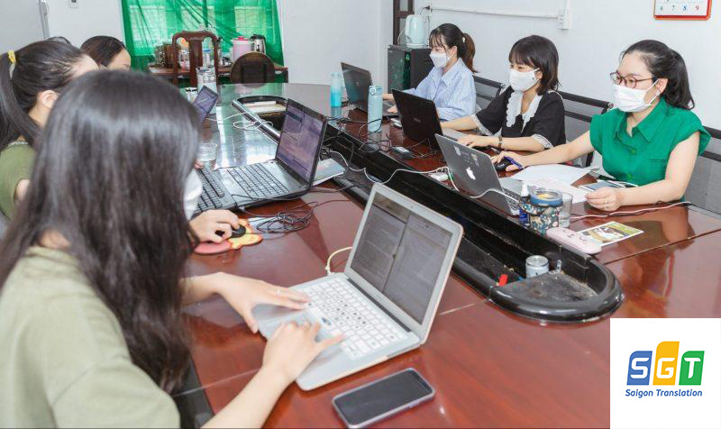Đội ngũ biên dịch tại dịch thuật Sài Gòn