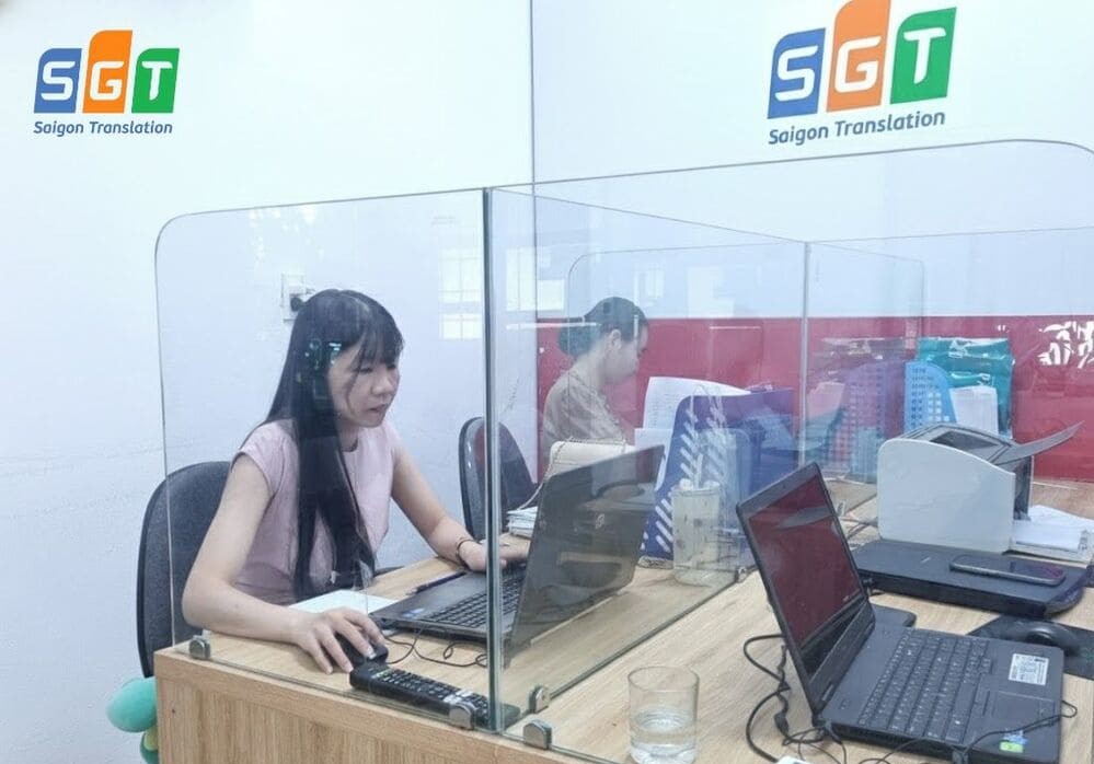 Dịch thuật Sài Gòn hỗ trợ tư vấn và nhận hồ sơ cần dịch 24/7