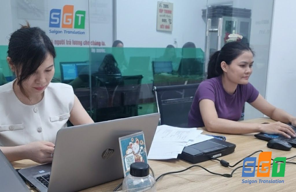 Dịch thuật Sài Gòn cam kết đảm bảo bản dịch đến tay quý khách hàng đúng hẹn