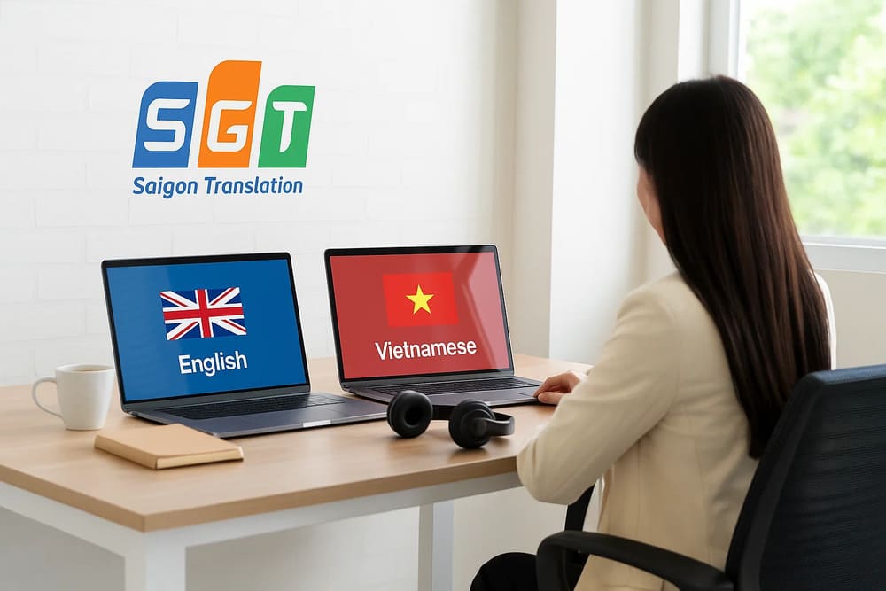 Dịch phần mềm tiếng Anh tại SGT