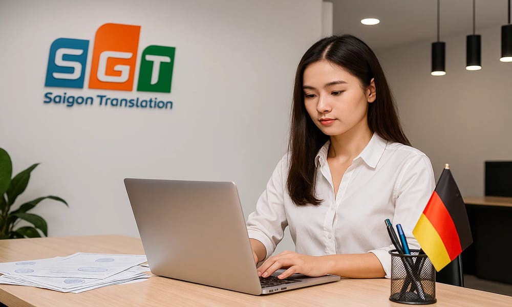Dịch thuật tiếng Đức tại TP HCM chuẩn xác với Dịch thuật Sài Gòn