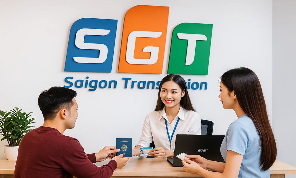 Dịch visa tiếng Anh tại Dịch thuật Sài Gòn