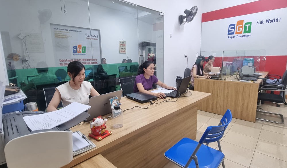 SGT dịch thuật tiếng nhật tại TP HCM cho mọi chuyên ngành, lĩnh vực khác nhau