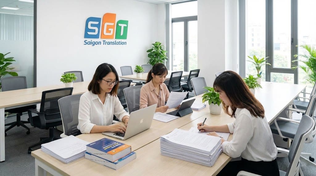 Văn phòng Dịch thuật Sài Gòn