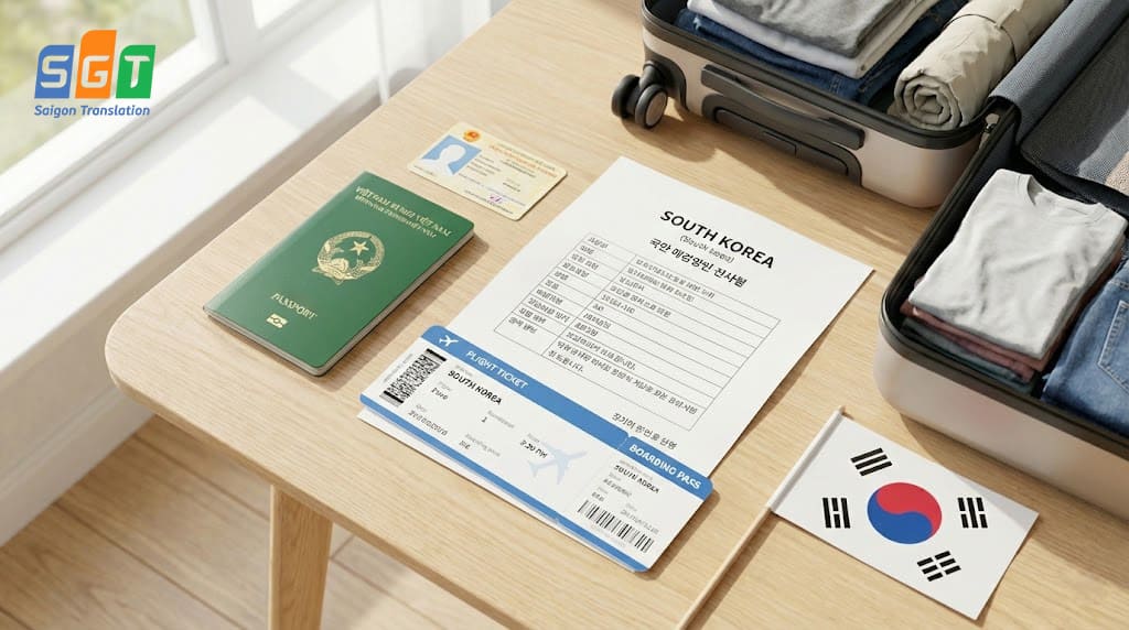 Chuẩn bị bản dịch bằng lái xe tiếng Hàn chuẩn xác trước khi sang Hàn Quốc