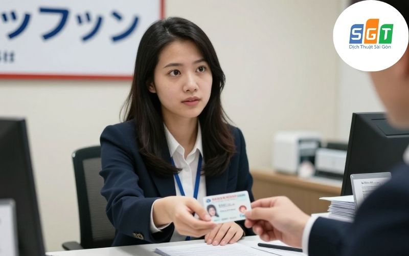 Dịch chứng minh nhân dân tiếng Nhật áp dụng trong nhiều ngữ cảnh, từ visa đến thủ tục cá nhân