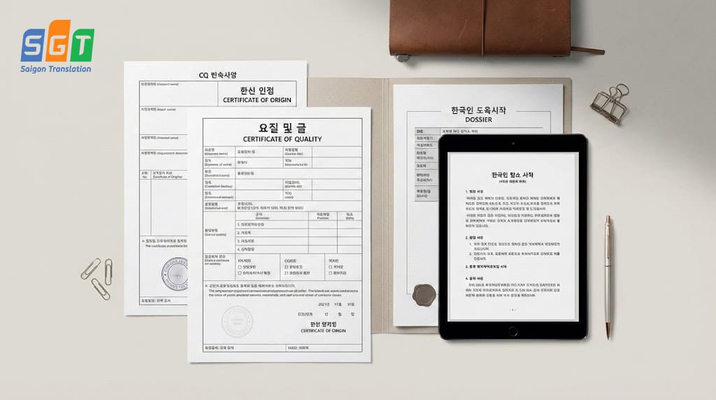Các bản dịch CO, CQ tiếng Hàn chuẩn xác
