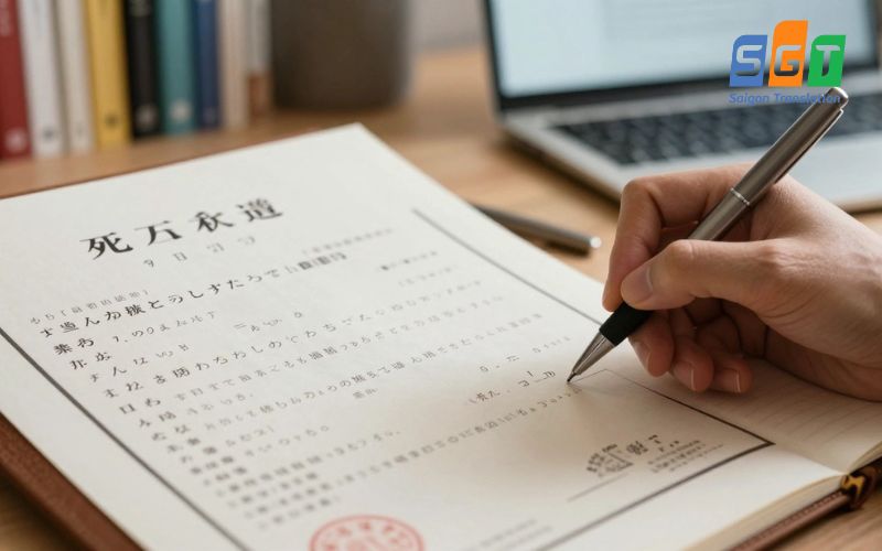 Giới thiệu về dịch vụ dịch giấy chứng tử tiếng Nhật tại Sài Gòn