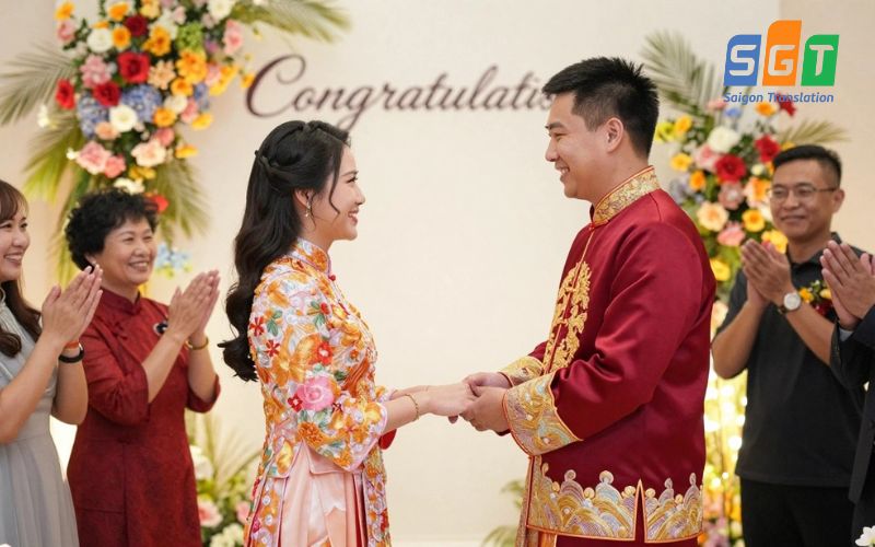 Quy trình dịch công chứng giấy đăng ký kết hôn tiếng Trung tại Sài Gòn nhanh chóng, uy tín 
