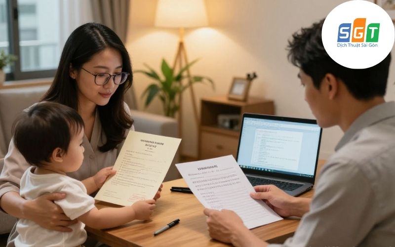 Dịch giấy khai sinh tiếng Nhật là tài liệu quan trọng trong hầu hết thủ tục 