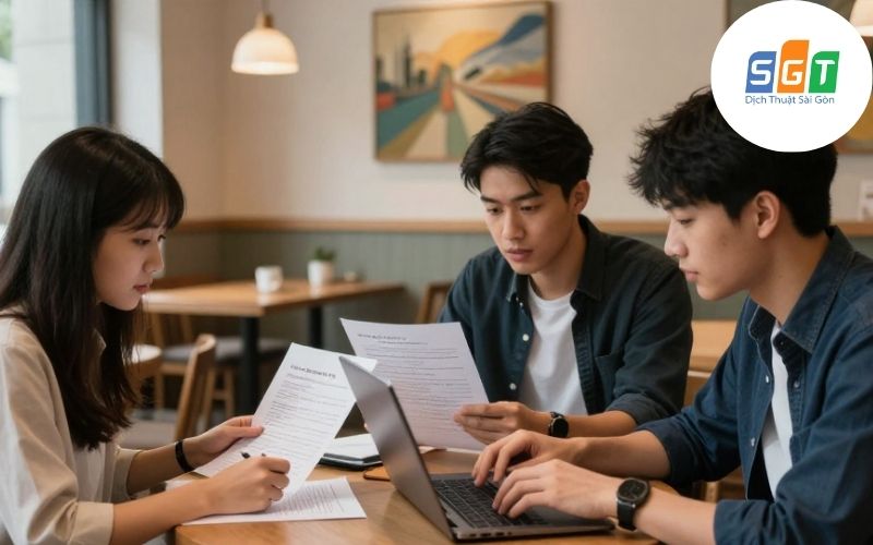 Quy trình dịch giấy tờ du học tiếng Nhật chuyên nghiệp