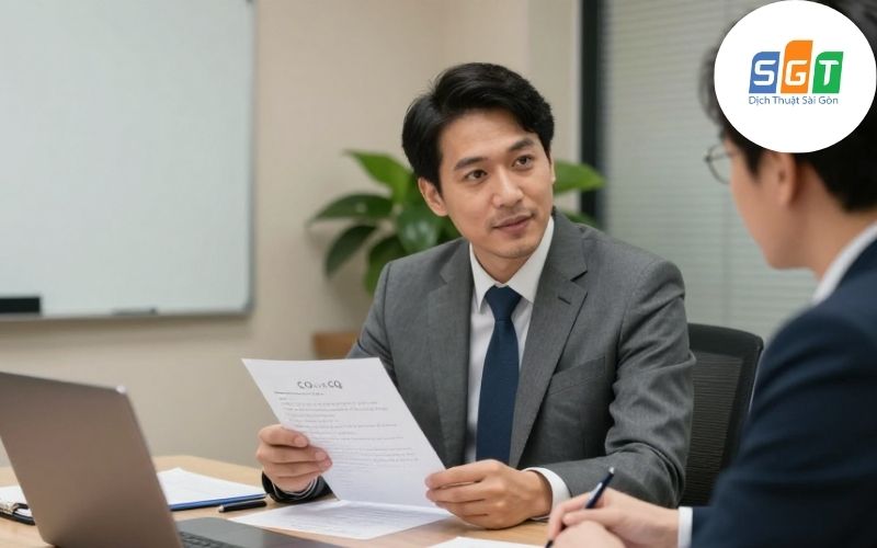 Lưu ý quan trọng khi dịch hồ sơ CO, CQ tiếng Nhật tại Sài Gòn