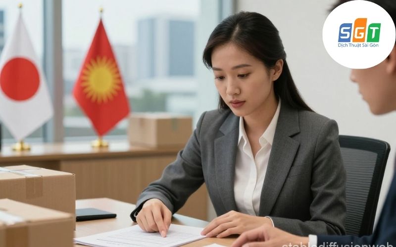 Dịch hồ sơ hàng hóa tiếng Nhật tại Sài Gòn để nhanh chóng được thông quan và tránh nộp phạt