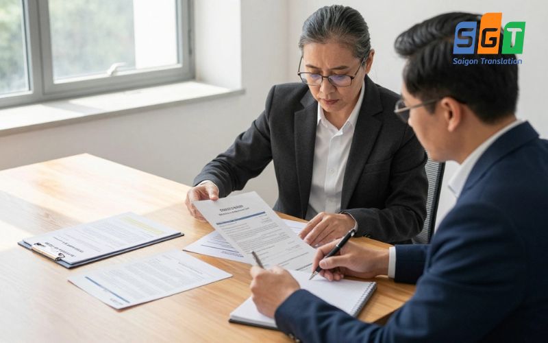 Dịch hồ sơ lao động tiếng Nhật tại Sài Gòn là bước quan trọng giúp người lao động hoàn thiện thủ tục một cách chính xác