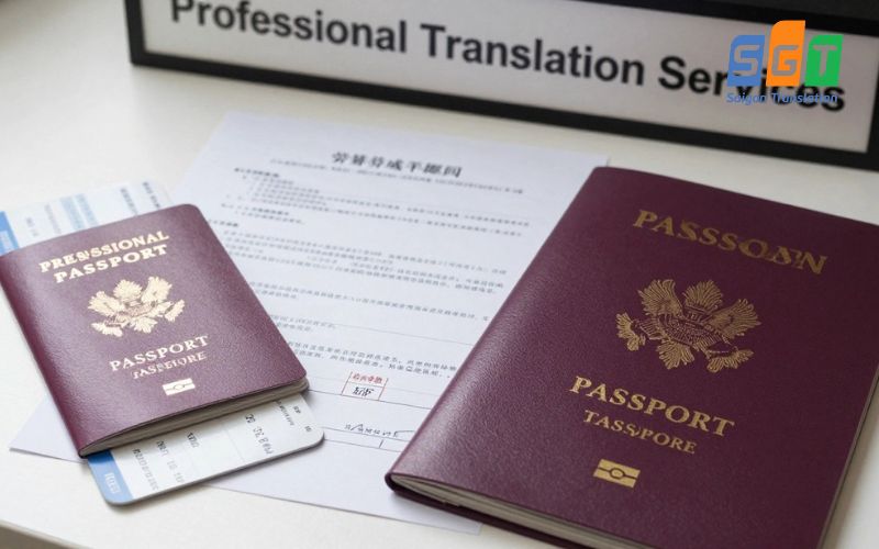 Dịch hồ sơ lao động tiếng Trung tại Sài Gòn giúp hồ sơ được dịch nhanh chóng, hỗ trợ xuất khẩu lao động 