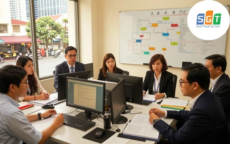 Chọn đơn vị dịch tài liệu sản xuất tiếng Nhật tại Sài Gòn phải phù hợp và có kinh nghiệm