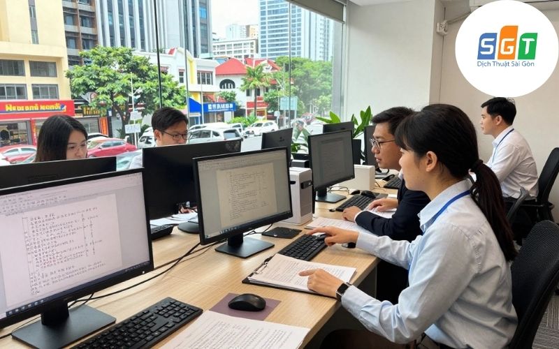 Dịch tài liệu sản xuất tiếng Nhật tại Sài Gòn đảm bảo độ chính xác lên đến 99% cho tài liệu chuyên ngành