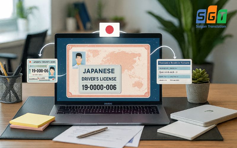 Những mẹo để hồ sơ dịch bằng lái xe tiếng Nhật tại Sài Gòn được chấp nhận nhanh chóng