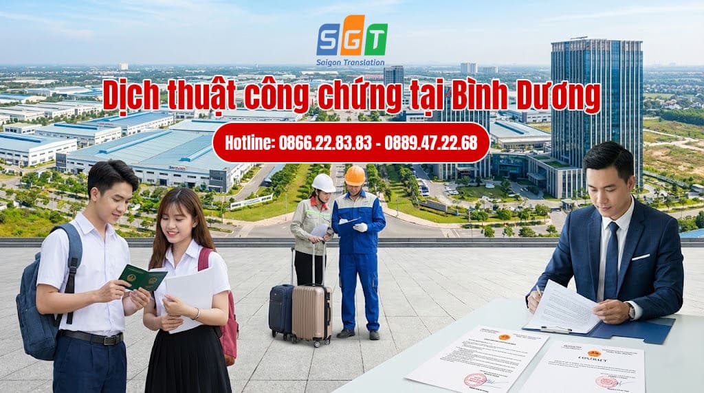 Các yếu tố ảnh hưởng đến nhu cầu dịch thuật công chứng tại Bình Dương