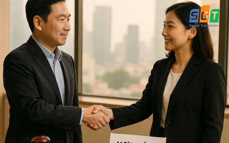 Dịch thuật Sài Gòn - đơn vị uy tín dịch hợp đồng kinh tế tiếng Nhật tại Sài Gòn