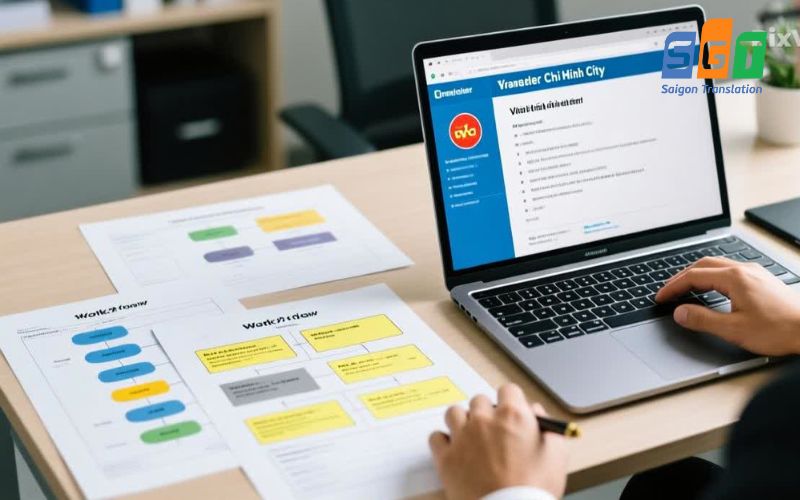 Quy trình dịch quy trình sản xuất tiếng Nhật tại Sài Gòn chuẩn kỹ thuật