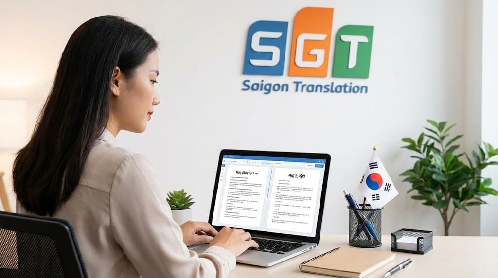 Dịch thuật tiếng Hàn chuyên nghiệp – nhanh chóng – chính xác