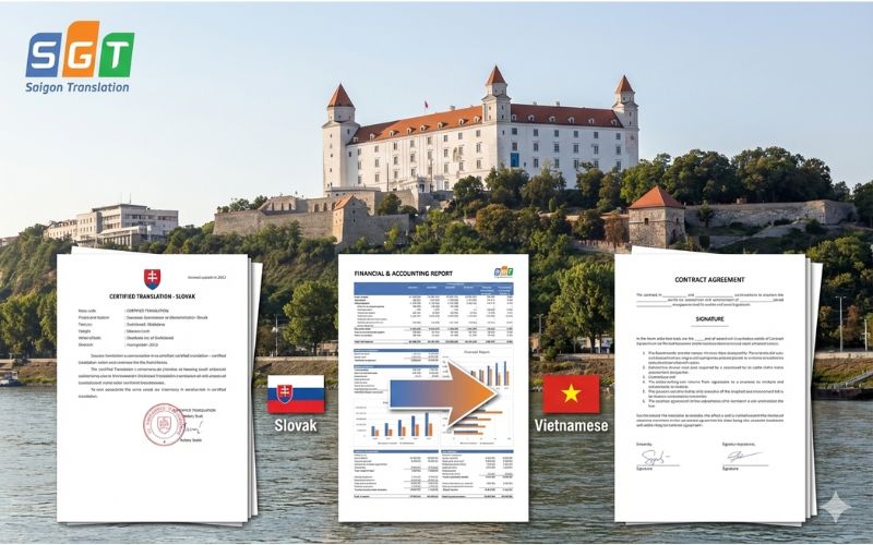 Dịch thuật tiếng Slovakia với đa dạng dịch vụ, đáp ứng nhu cầu của khách hàng trong đời sống, học tập, công việc