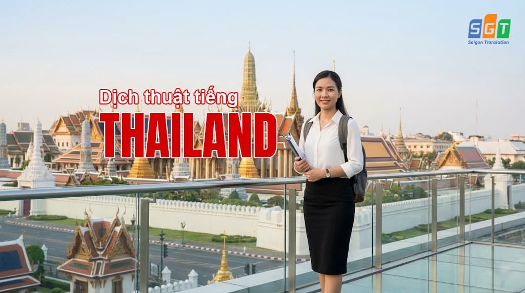 Dịch thuật tiếng Thái chuyên nghiệp, hợp pháp, uy tín