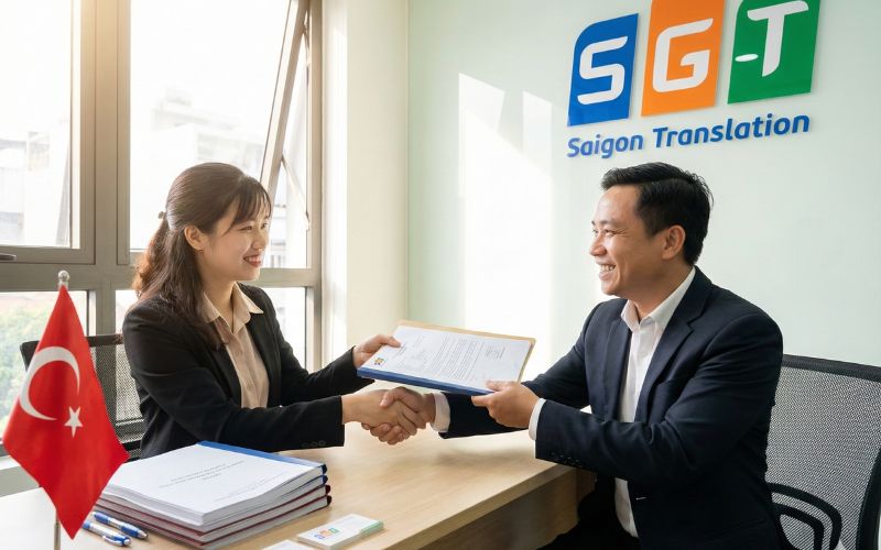 Dịch thuật Sài Gòn cung cấp dịch vụ dịch thuật tiếng Thổ Nhĩ Kỳ với đa dạng dịch vụ 