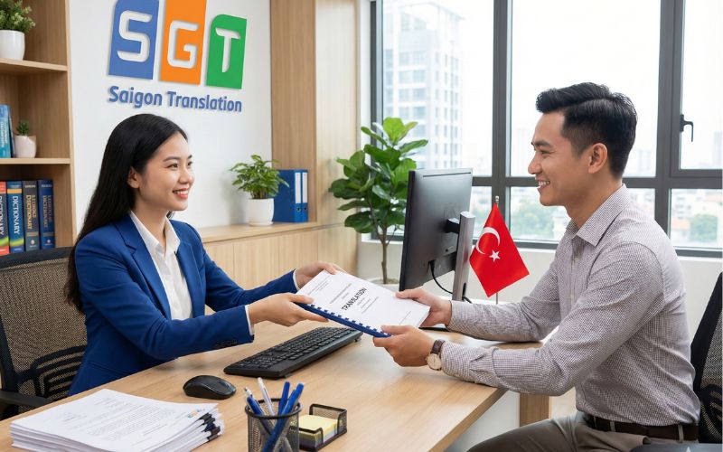 Dịch thuật tiếng Thổ Nhĩ Kỳ chuyên nghiệp mang đến bản dịch chất lượng cho khách hàng 