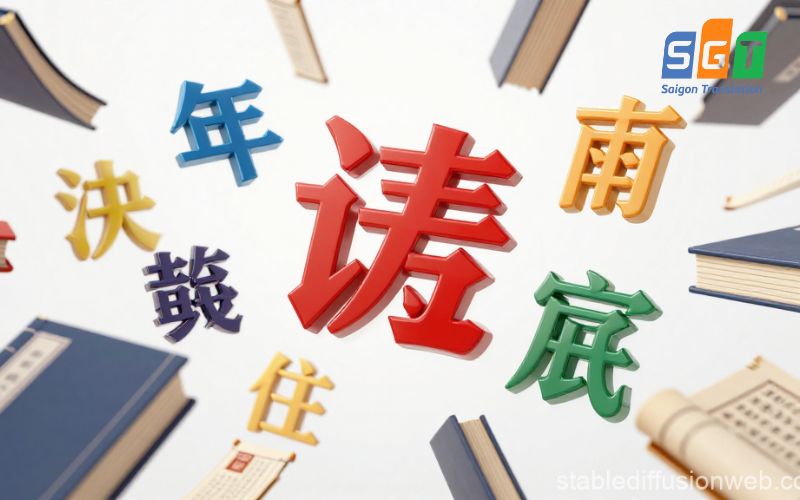 Dịch vụ dịch thuật tiếng Trung tại Sài Gòn đa dạng, chính xác, nhanh chóng 