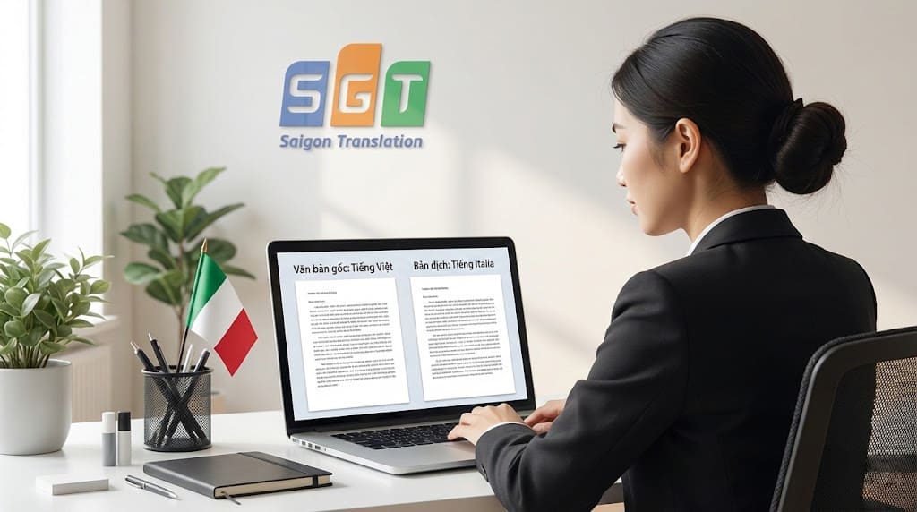 Dịch thuật tiếng Ý nhanh chóng, chuyên nghiệp, uy tín