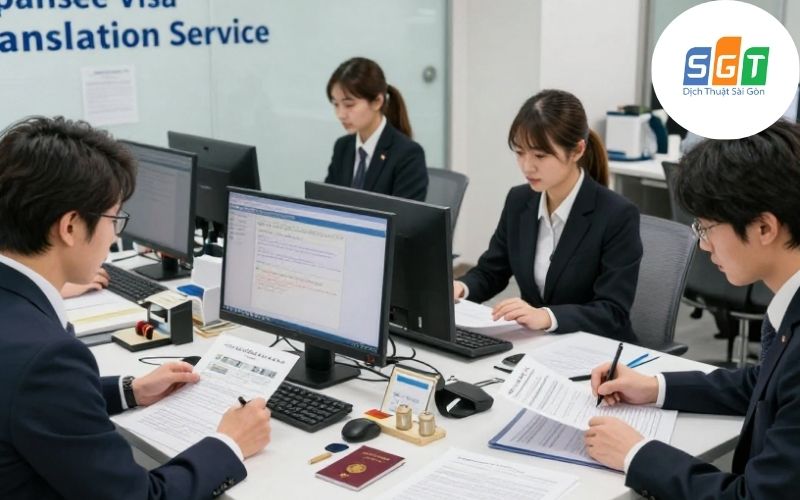 Những câu hỏi thường gặp khi dịch visa tiếng Nhật 