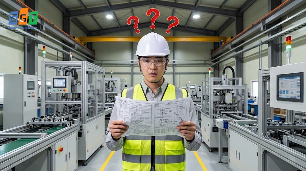 Kỹ sư gặp khó khăn với bản dịch kém chất lượng
