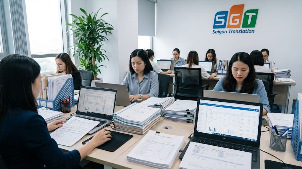 Văn phòng dịch thuật Sài Gòn