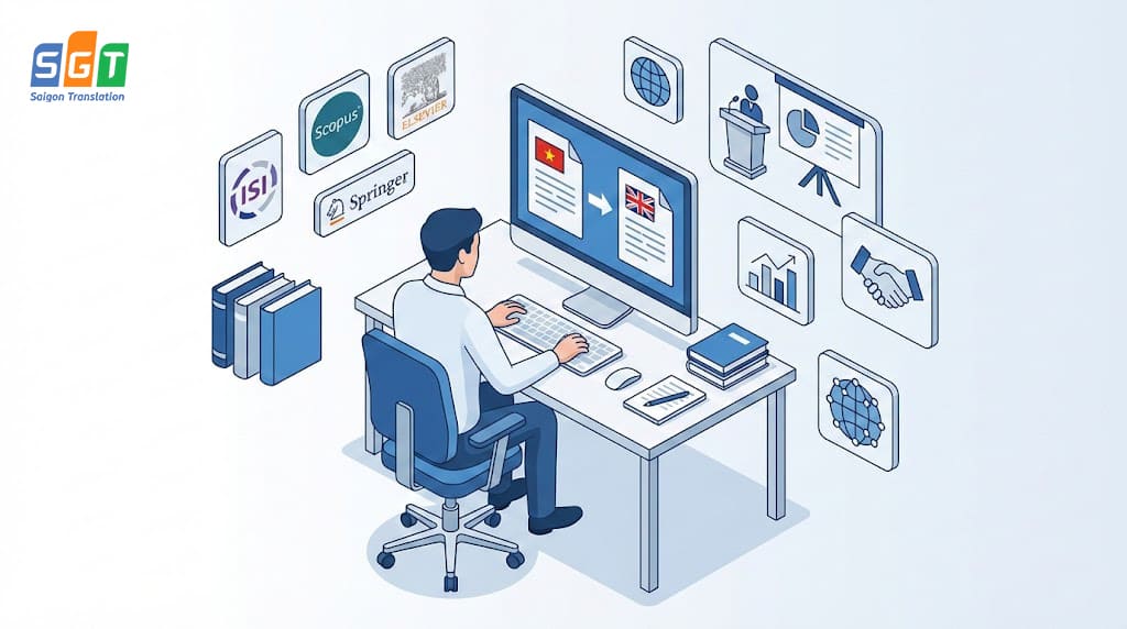 Khi nào cần dịch bài báo khoa học sang tiếng Anh