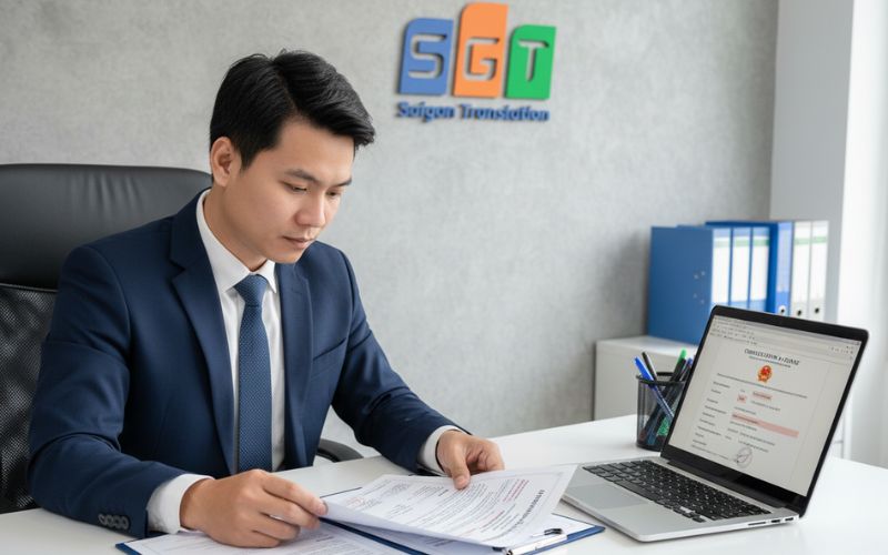 Dịch thuật giấy đăng ký kết hôn tiếng Nga 