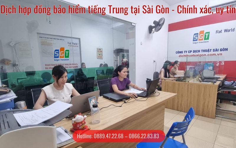 Dịch hợp đồng bảo hiểm tiếng Trung tại Sài Gòn - Chính xác, uy tín