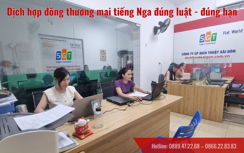 Dịch hợp đồng thương mại tiếng Nga đúng luật - đúng hạn