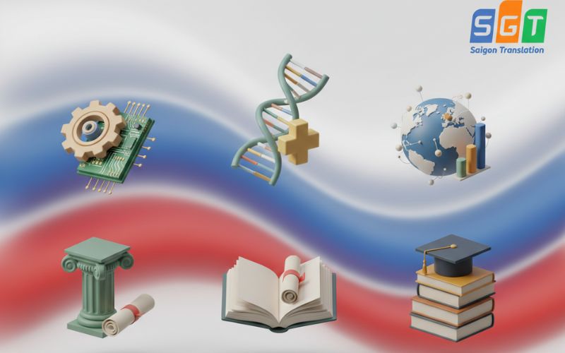 Dịch sách học thuật tiếng Nga 