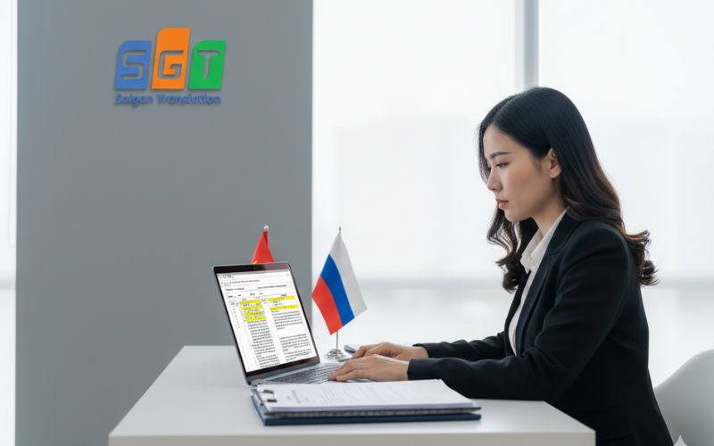 Dịch tài liệu kỹ thuật tiếng Nga