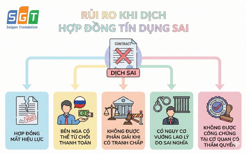 Dịch hợp đồng tín dụng tiếng Nga