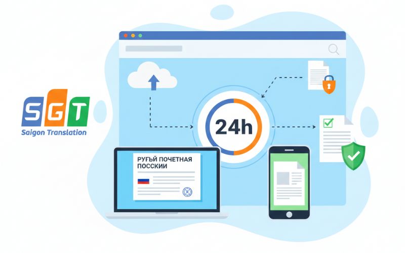 Dịch thuật tiếng Nga online