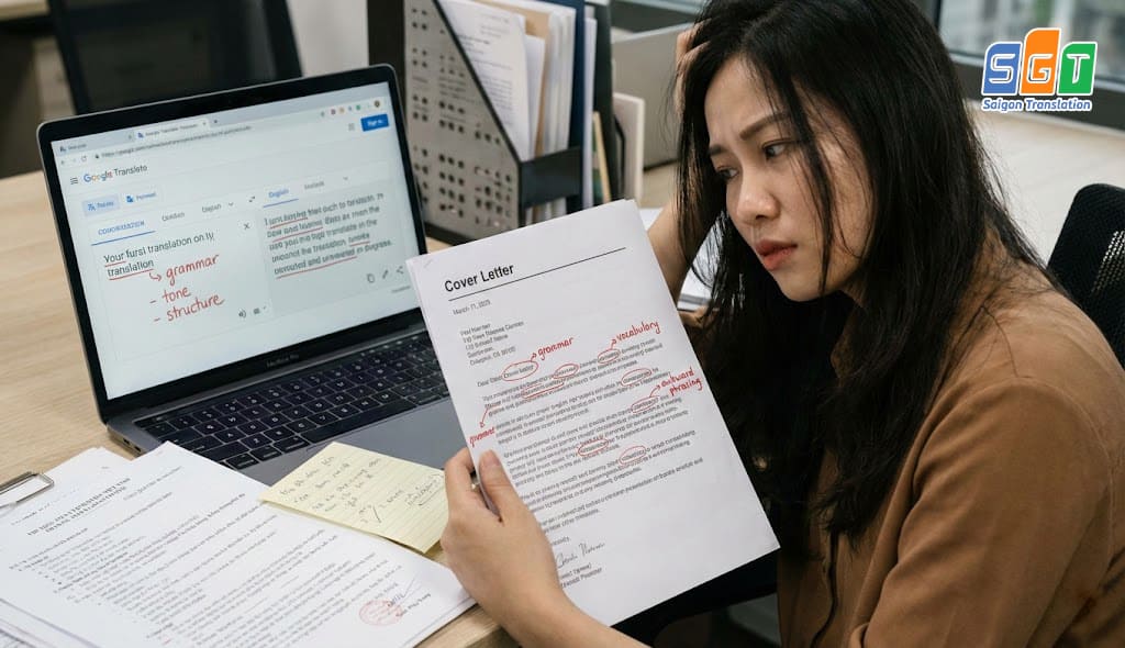 Khó khăn trong việc tự dịch thư giới thiệu tiếng Anh