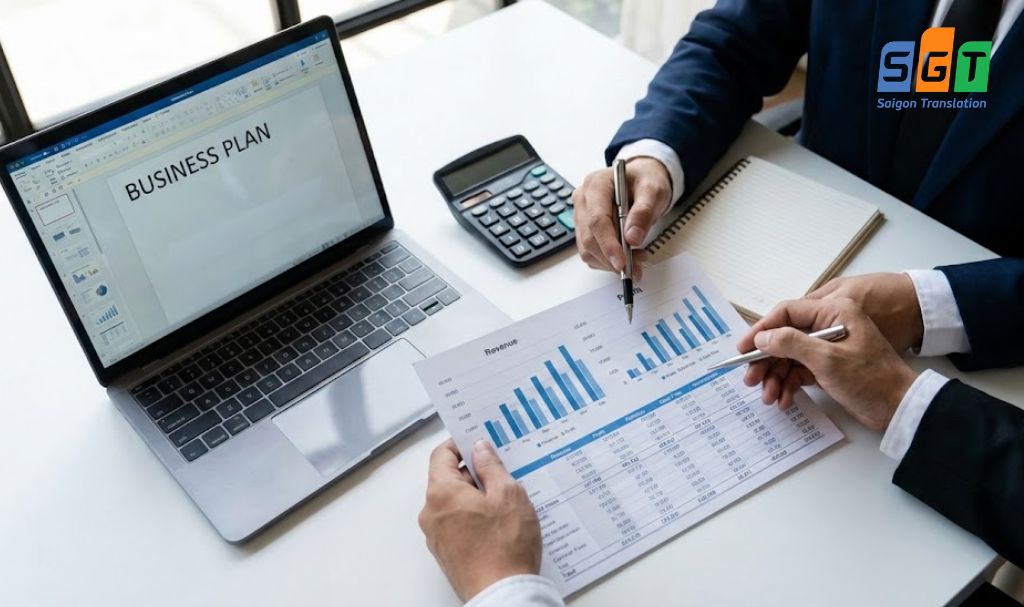 Bản dịch kế hoạch kinh doanh tiếng Anh