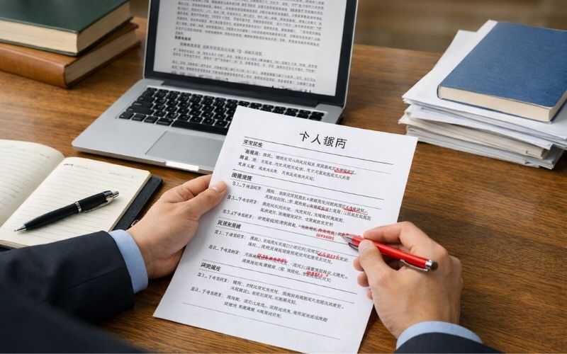 Dịch CV học thuật tiếng Trung 