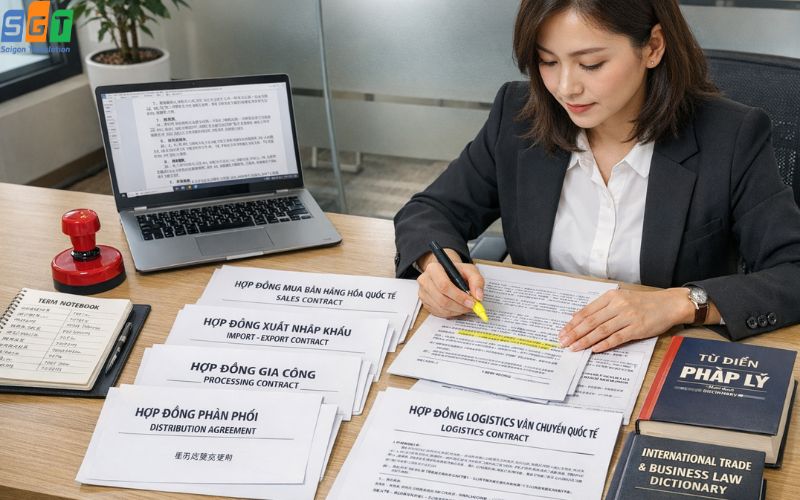 Dịch hợp đồng thương mại quốc tế tiếng Trung