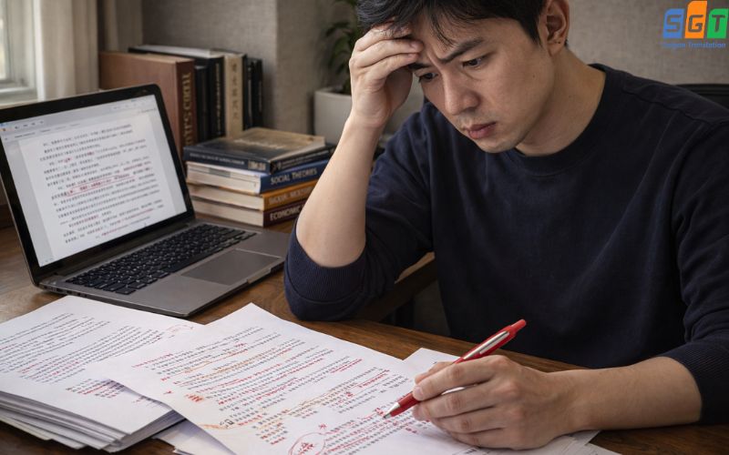 Dịch luận văn thạc sĩ tiếng Trung 