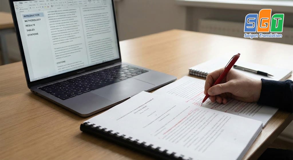 Bản dịch luận văn cần đáp ứng đầy đủ các tiêu chuẩn về trình bày và văn phong